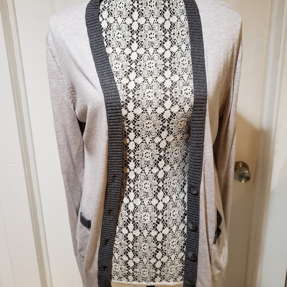 Old Navy Gray Cardigan